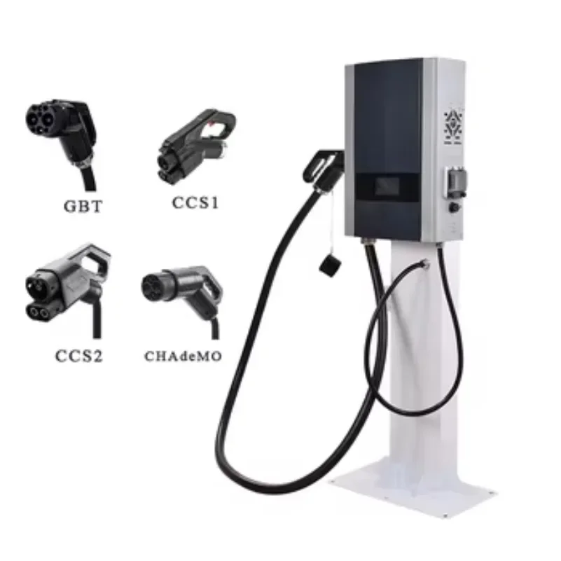 Quality Assurance Commercial 7kw 15kw 20kw Ocpp GB/T Wallbox Electric Cars DC Ev Charging Station EV Car Charger CE Max Power