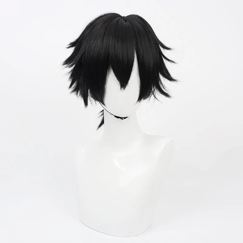 วิกผมคอสเพลย์ Time's Telltale Ein Night Spirit ทรงหางม้าสีดำ ของขวัญวันฮาโลวีน