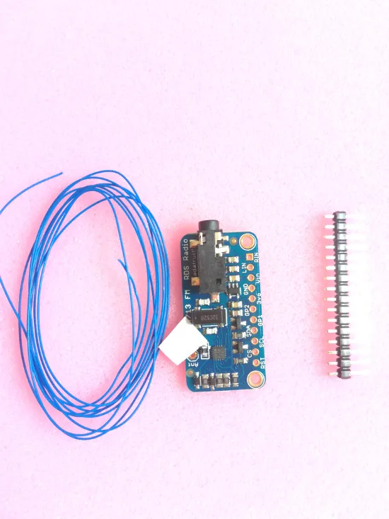 

1958 Stereo FM Transmitter with RDS/RBDS Breakout Si4713 board