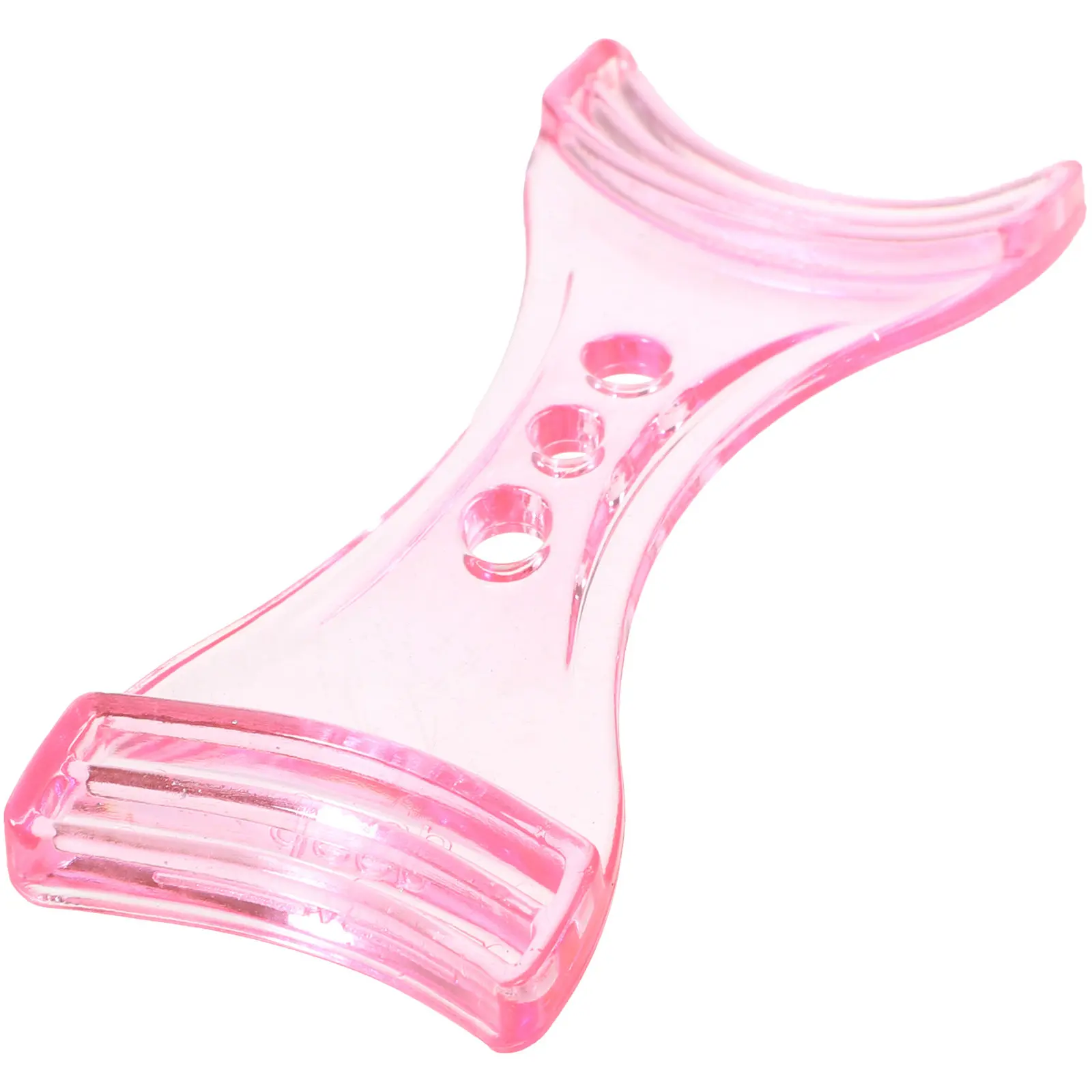 Pink Eyeliner Template 8*3.5Cm Curve Design Beginner Makeup Tool Ladies Eye Line Stencil Shaper Abs Accessory