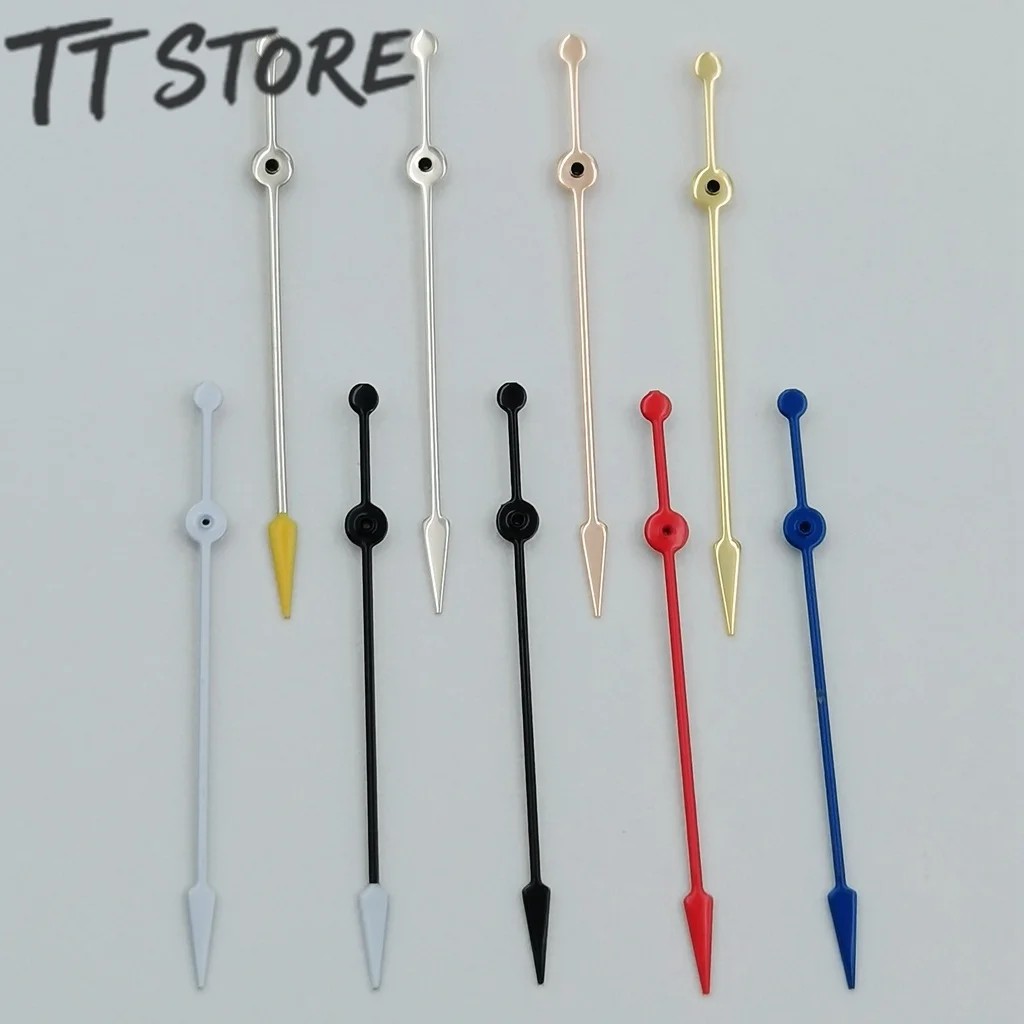 13mm Single Second Hand Watch Movements NH35 NH36 7S26 7S36 4R35 4R36 in Silver Black White Blue Red Options - view 3