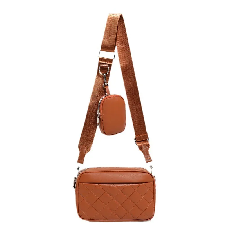 المرأة الجديدة الماس شعرية التطريز الابن الأم كروسبودي كاميرا بسيطة موضة أنثى حقيبة الهاتف المحمول المحفظة #5