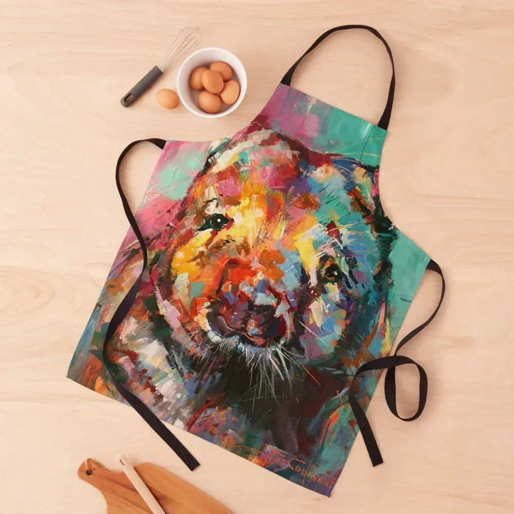 

Wombat Apron Kitchens Woman Children'S Waiter Uniforms Apron