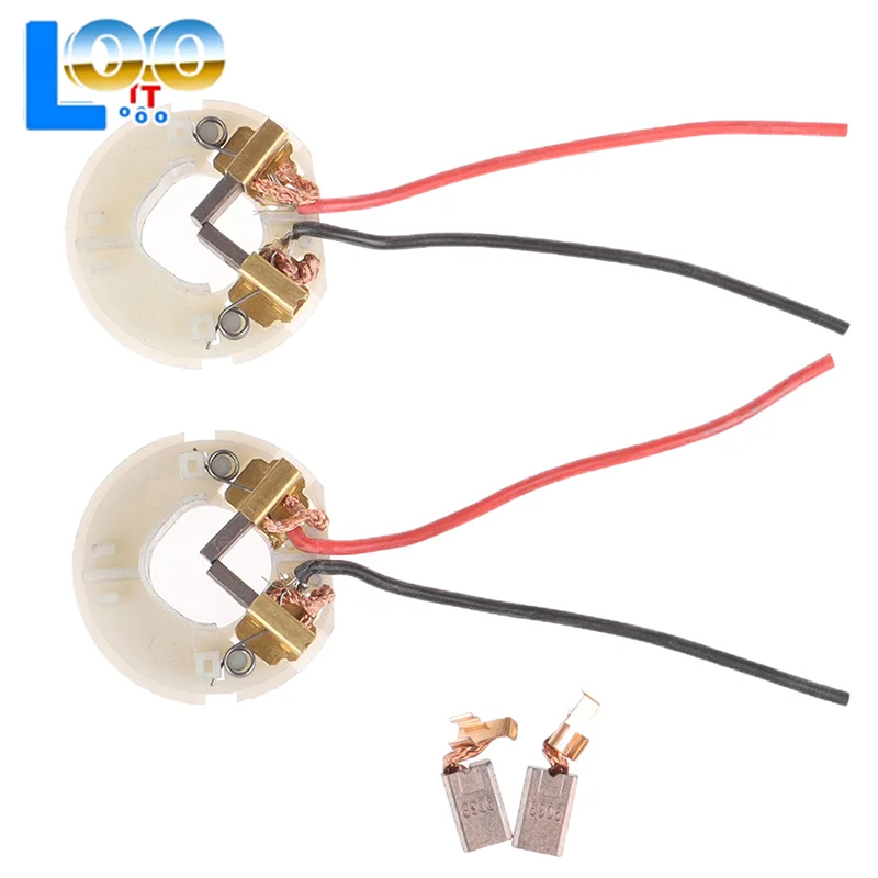 4 pçs/set suporte de escova de carbono escovas de carbono substituição para hilti SFC14-A sfc14a sfc 22-a 22a acessórios da ferramenta elétrica