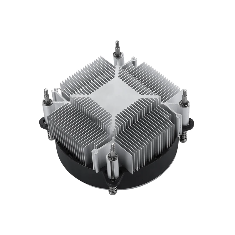 Aluminium CPU cooler Aurora lights 90MM 4PIN PWM silent fan for 1150 1151 1155 1156 1200 motherboard cooling fan free shipping