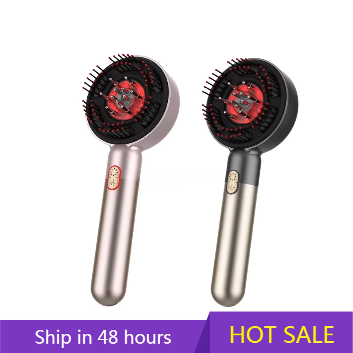 

YTYIN Trend 2024 Electric Comb Led Red Light Anti Hair Loss Hair Growth Device Electric Scalp Massage Hair Brush Oil Applic