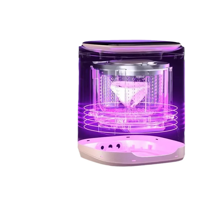 

Washing machine automatic washing and drying integrated mini small high temperature boiling and washing sock cleaning machine