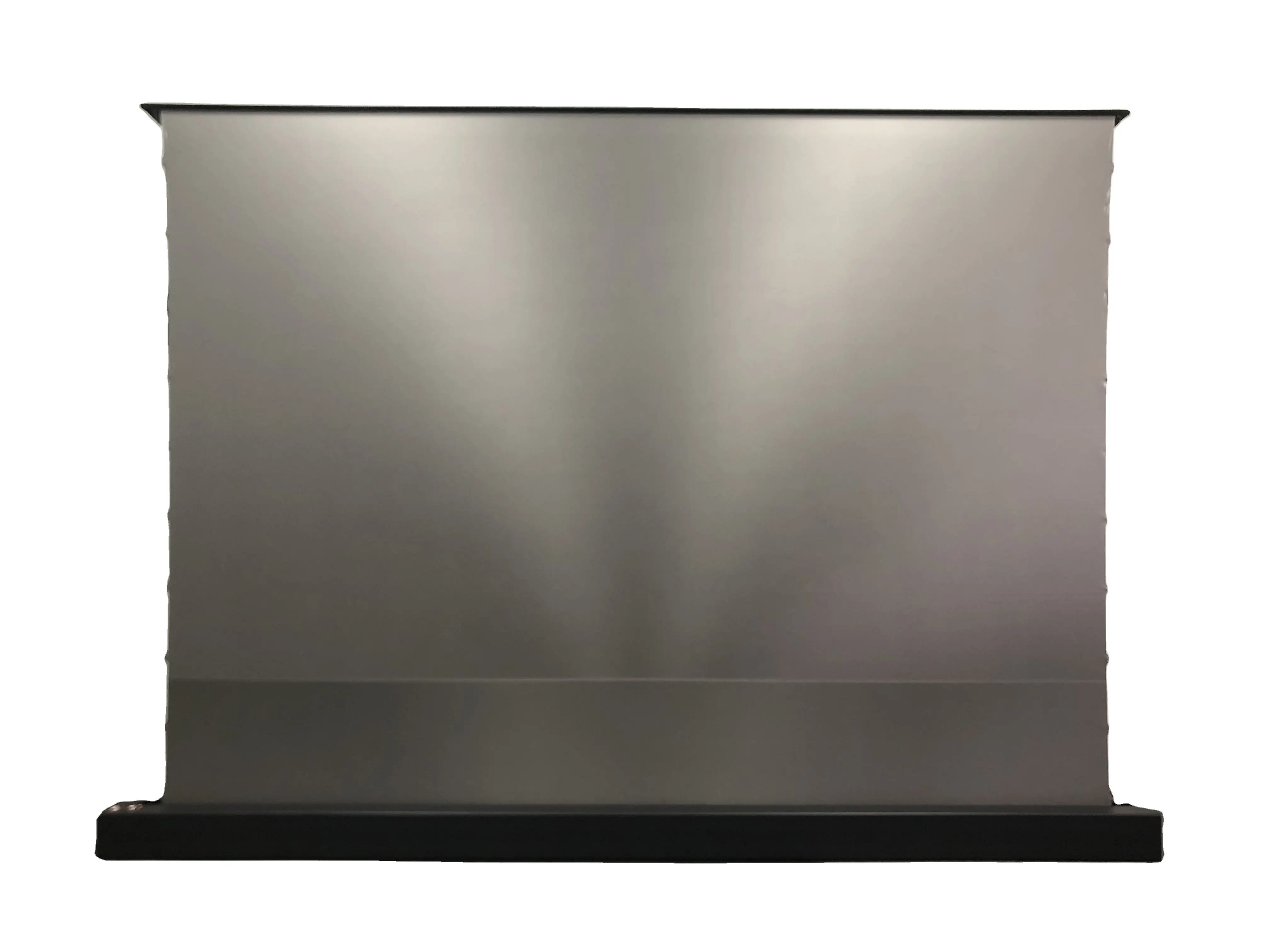 120 Inch ALR Fresnel Motorized Floor Rising Projector Screen Ambient Rejecting Light Portable Screen for 4k Long Throw Projector