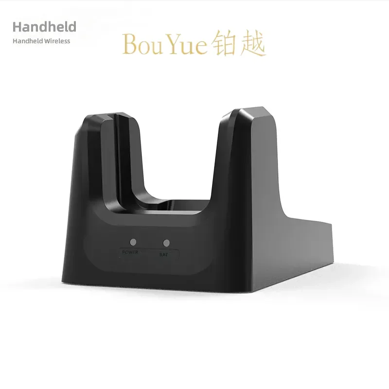 Dual Slot Fast Charging Dock for Android PDA Battery Inventory Scanner 15W Wireless Charger Base with Stand Holder