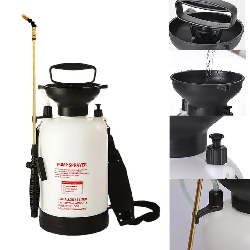 High-Pressure Garden Watering Can Watering Spray Disinfections Pneumatic Air Compression Pump Manual Pressure Sprayer