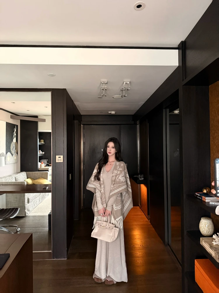 

New Chinese Sle Early Autumn Women's awl Coat Tassel Embroidery Outerwear Casual Loose Fit Ciwalk Faion 2025