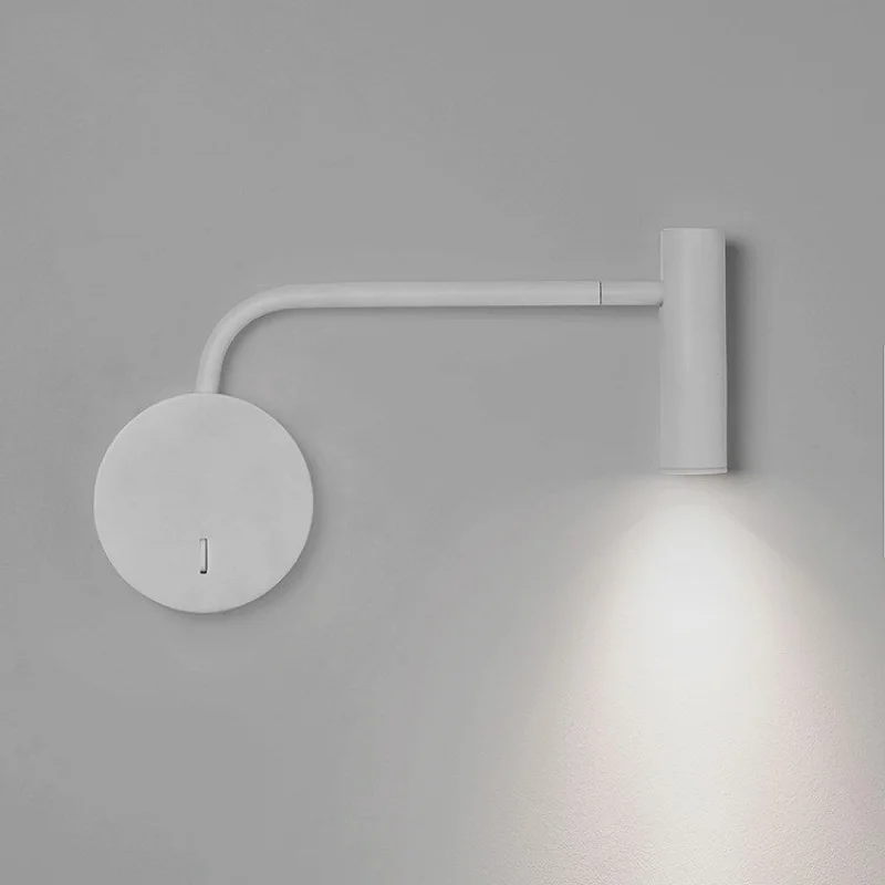 

Modern Simple Rotatable Interior Decorative Lamp for Hotel Rooms LampLED Reading Lamp Bedside Wall Lamp