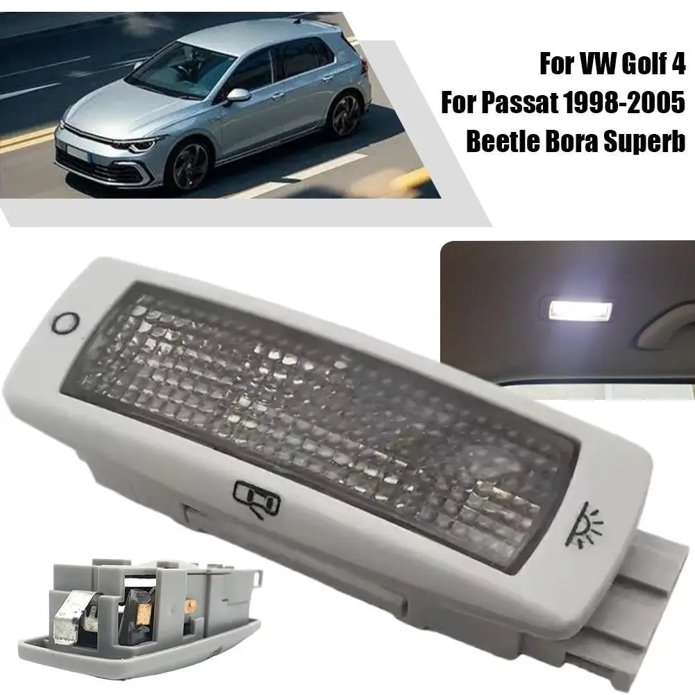 

1x салон автомобиля, купольная лампа для чтения для VW Golf Passat Beetle Bora Tiguan MK1 1998-2005 1999-2010 3BD947291 3B0947291