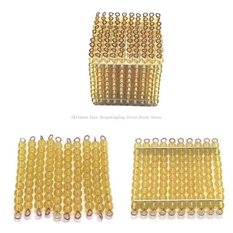 Matematica Math Training Preschina Golden Beads Decimal Game