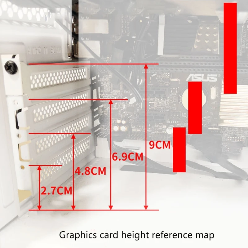 Soporte para tarjeta gráfica GPU, tornillo telescópico ajustable, soporte para tarjeta de vídeo de aleación de aluminio, soporte para PC de escritorio