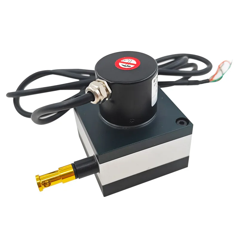 E38S Pulling Rope Encoder 600/1000PPR 5-24V Line Length 500-2000mm NPN Output Rope Encoder