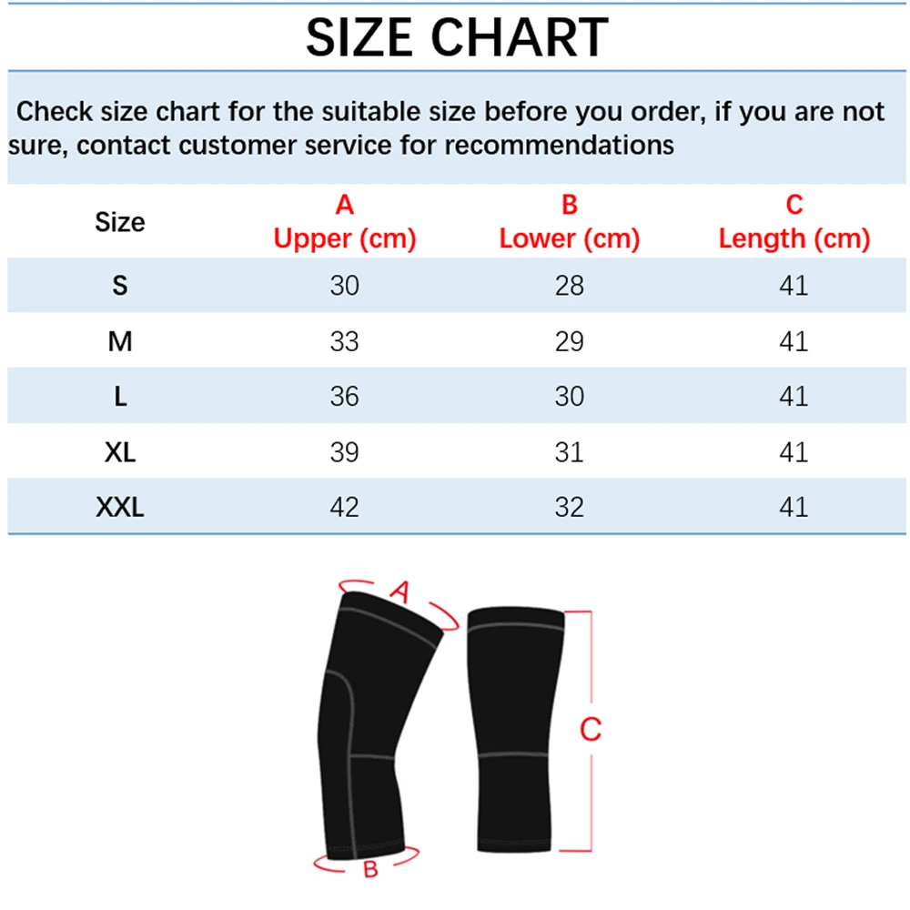 DAREVIE Leg Warmer Winter Compression Anti-Slip Half Leggings Keep Warm Outdoor Sporting Kneepad Leggings Warmers Cycling