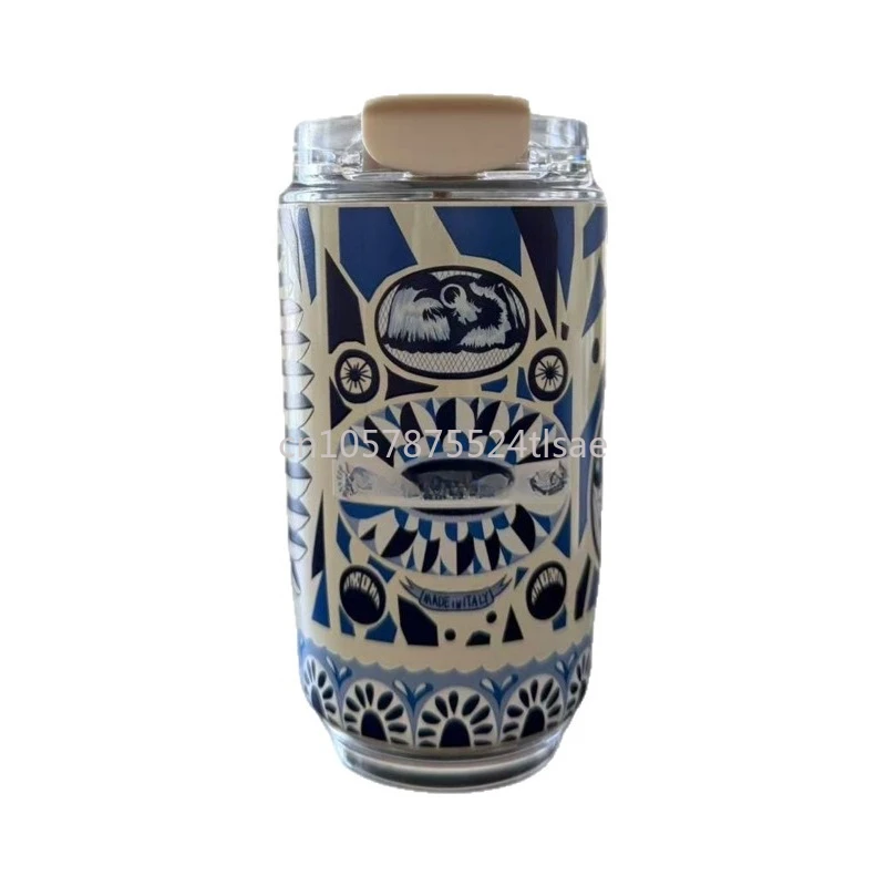 (4 Colors) Kaka Coffee Cup 304 Stainless Steel Thermos Cup with Ins Car Cup