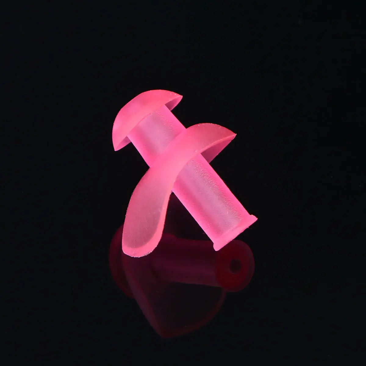 Waterproof Silicone Nose Clip Set Pink Exquisite Design for Swimmers and Learners Swimming Accessories