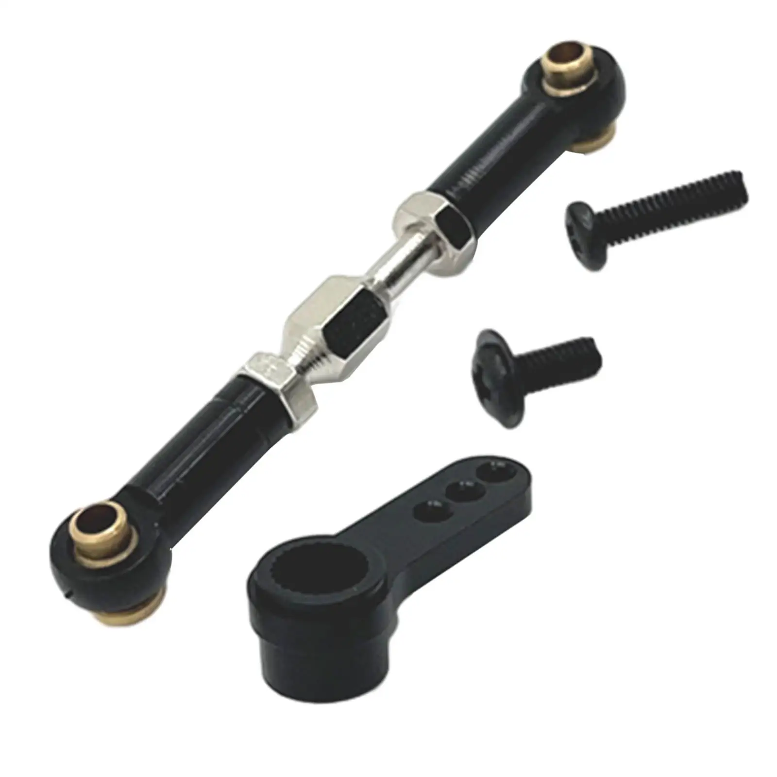 Hoge Precisie RC Auto Duwstang Metalen Stuurstangen voor 1/16 RC Truck Onderdelen Vervanging
