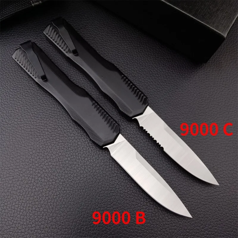 9000 Diskin Livewire Folding Knife 20CV Stonewashed Blade Aluminum Handle Survival Adventure Outdoor EDC Hunting Tactical Tool