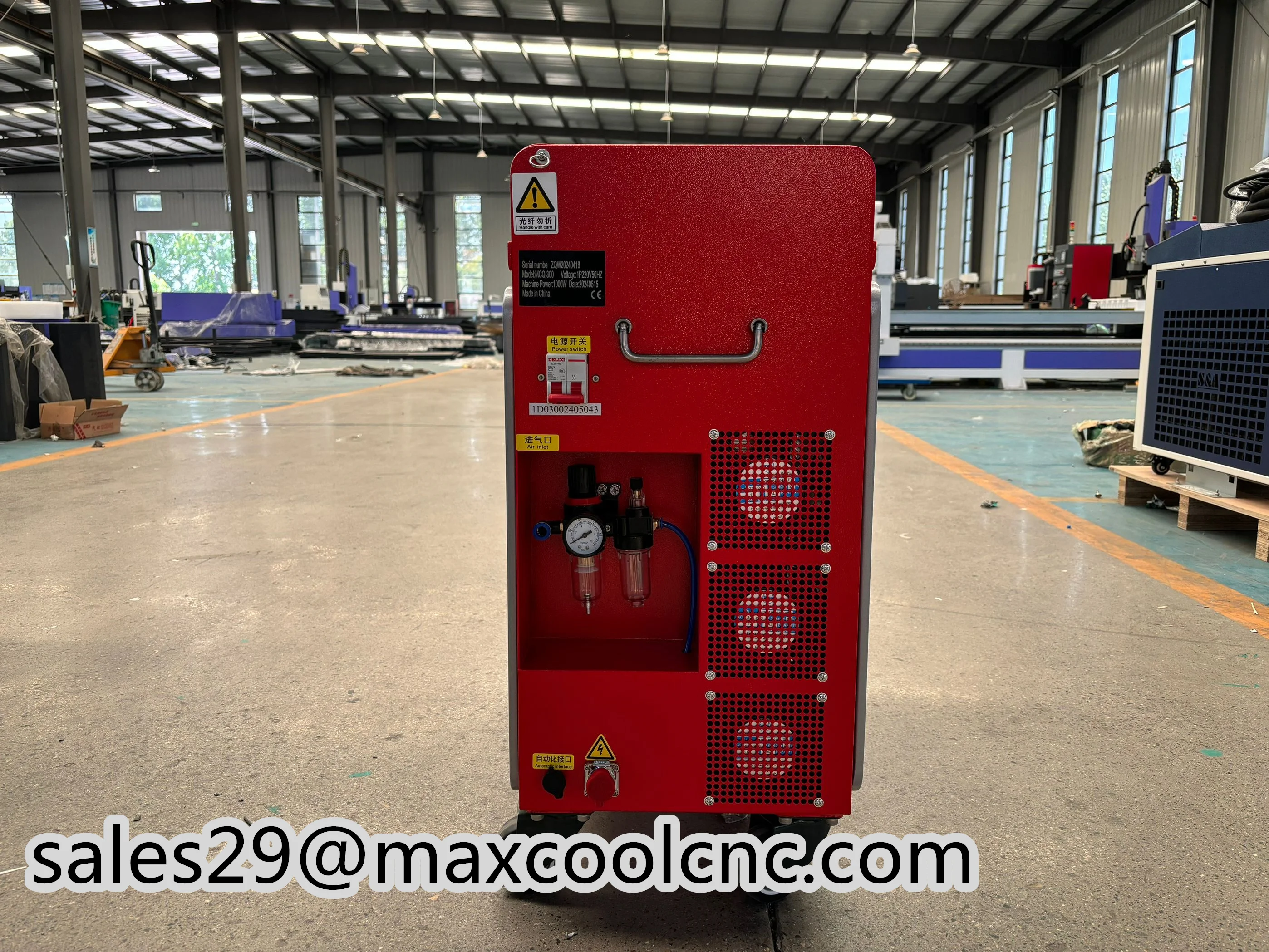 Automatic Cleaning Tools High-Efficiency Pulsed Laser Cleaning Machine for Steel Aluminum Iron Plastic Rubber Surface
