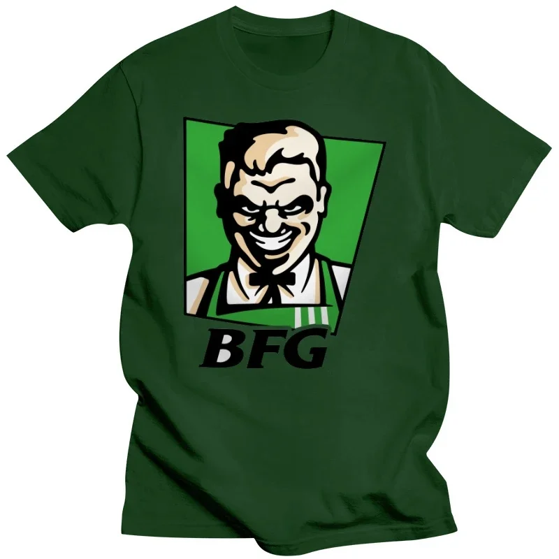 Bfg Retro Doomguy Chicken Fried Funny Logo Black T-Shirt S-6Xl image 5
