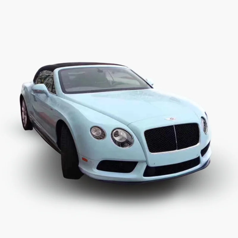 فيلم تغليف السيارة الأصفر بالجملة سوبر لمعان كريستال ستورم الأخضر سيارة الفينيل التفاف لفة