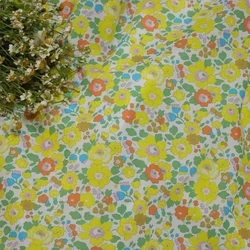 145x50CM Betsy Floral 100% Cotton 80S Like Liberty Fabric Digital Printing For Sewing Cloth Dresses Skirt Kids Designer Tissus