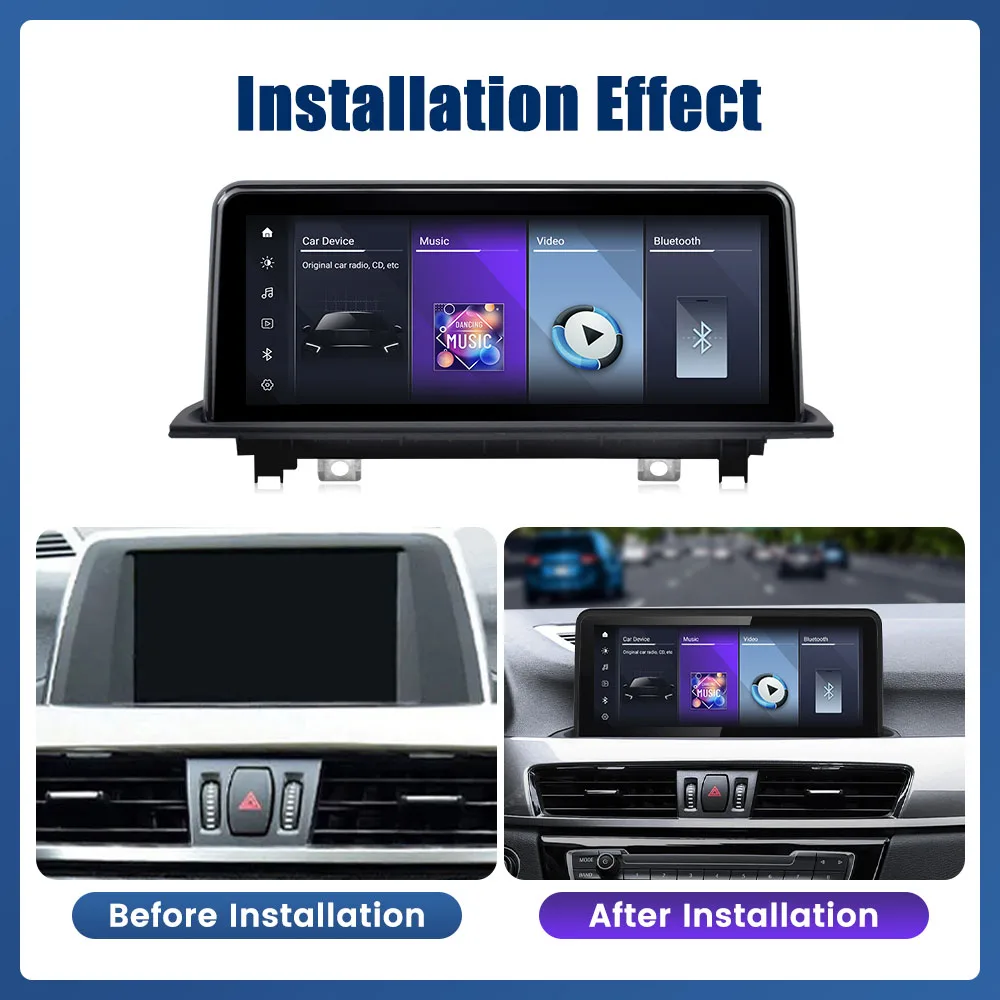10.25” Car Radio For BMW X1 F48 2016-2018 X2 F39 NBT EVO System GPS Navigation Multimedia Display Head Unit Video Player Carplay