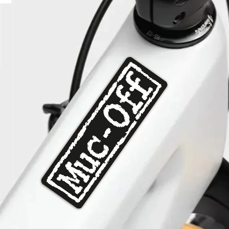 MUC OFF Bike Sticker Waterproof Vinyl Decal Cycling Frame Decoration for Road Bicycle Top Tube Down Tube Outdoor Riding