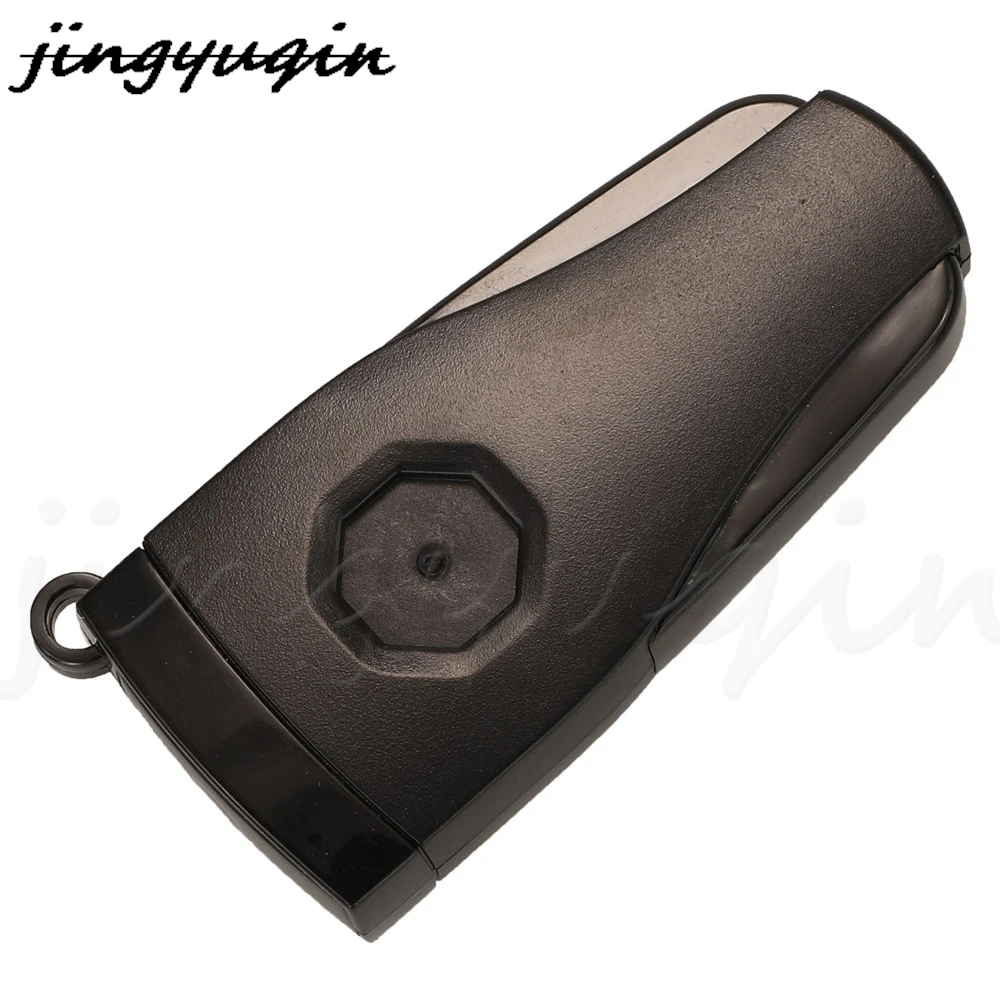 Jingyuqin 3 ปุ่มสมาร์ทรีโมทกุญแจรถ FOB 434 MHz ID46 PCF7941 ชิปสําหรับ MG MG550 MG 6 Keyless Go Control เปลี่ยน