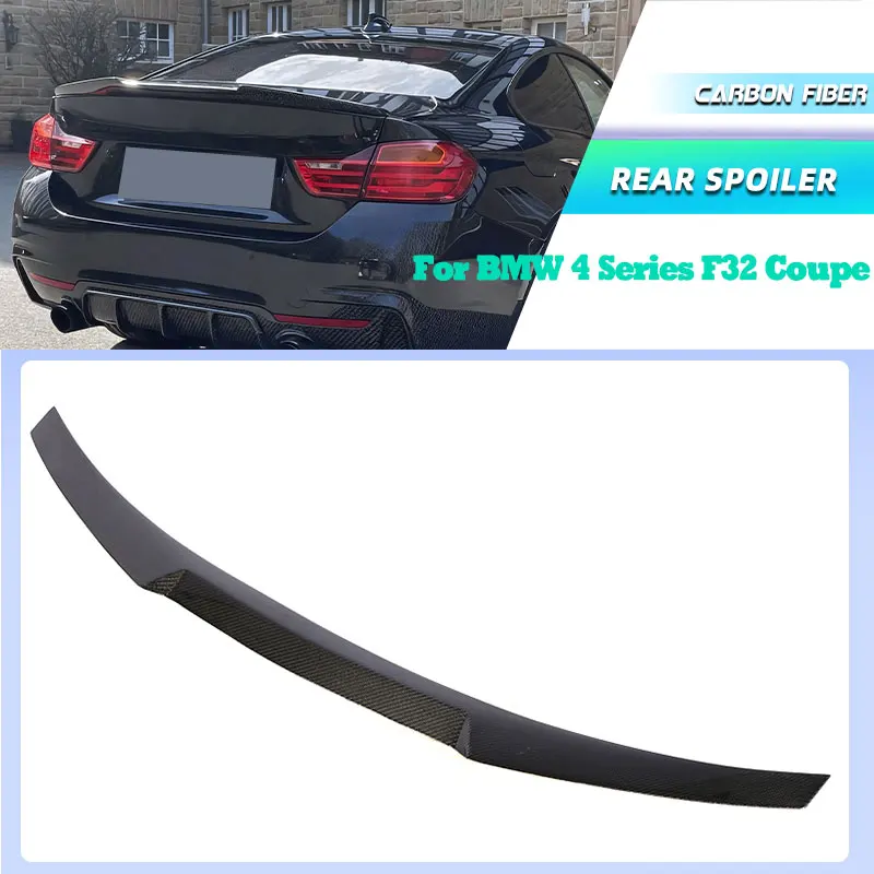 

Carbon Fiber Car Rear Trunk Spoiler Wings for BMW 4 Series F32 Coupe 2-Door 2014-2020 Racing Rear Spoiler Boot Wing Lip Body Kit