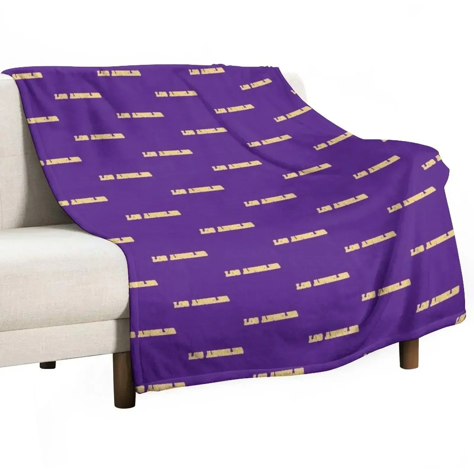 New Los Angeles Elite Y Throw Blanket Luxury Throw Multi-Purpose Plaid on the sofa christmas gifts For Decorative Sofa Blankets
