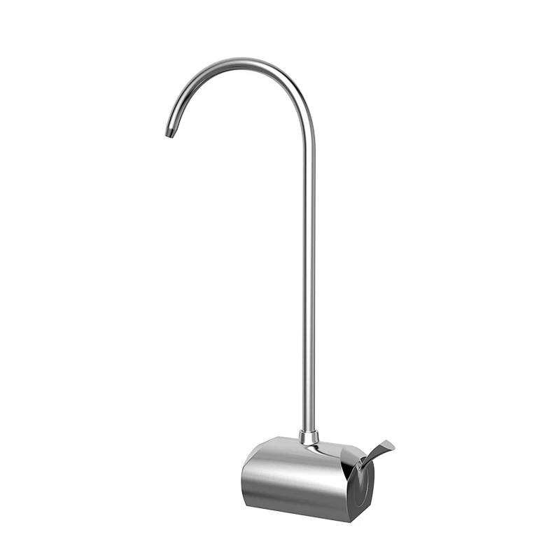 

2 points faucet stainless steel non-crystal base water purifier coffee table faucet mobile desktop integrated faucet