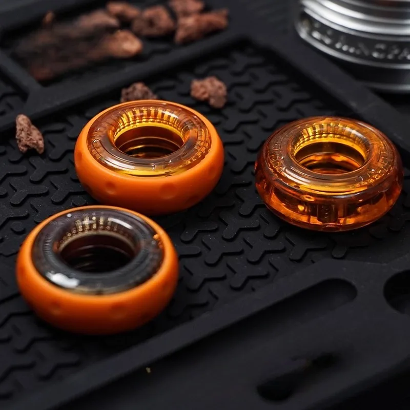 래칫 휠 기계식 단락 링 자석 푸시 카드 슬라이더 피젯 스트레스 해소 장난감 불안 완화 손가락 끝 플라이휠