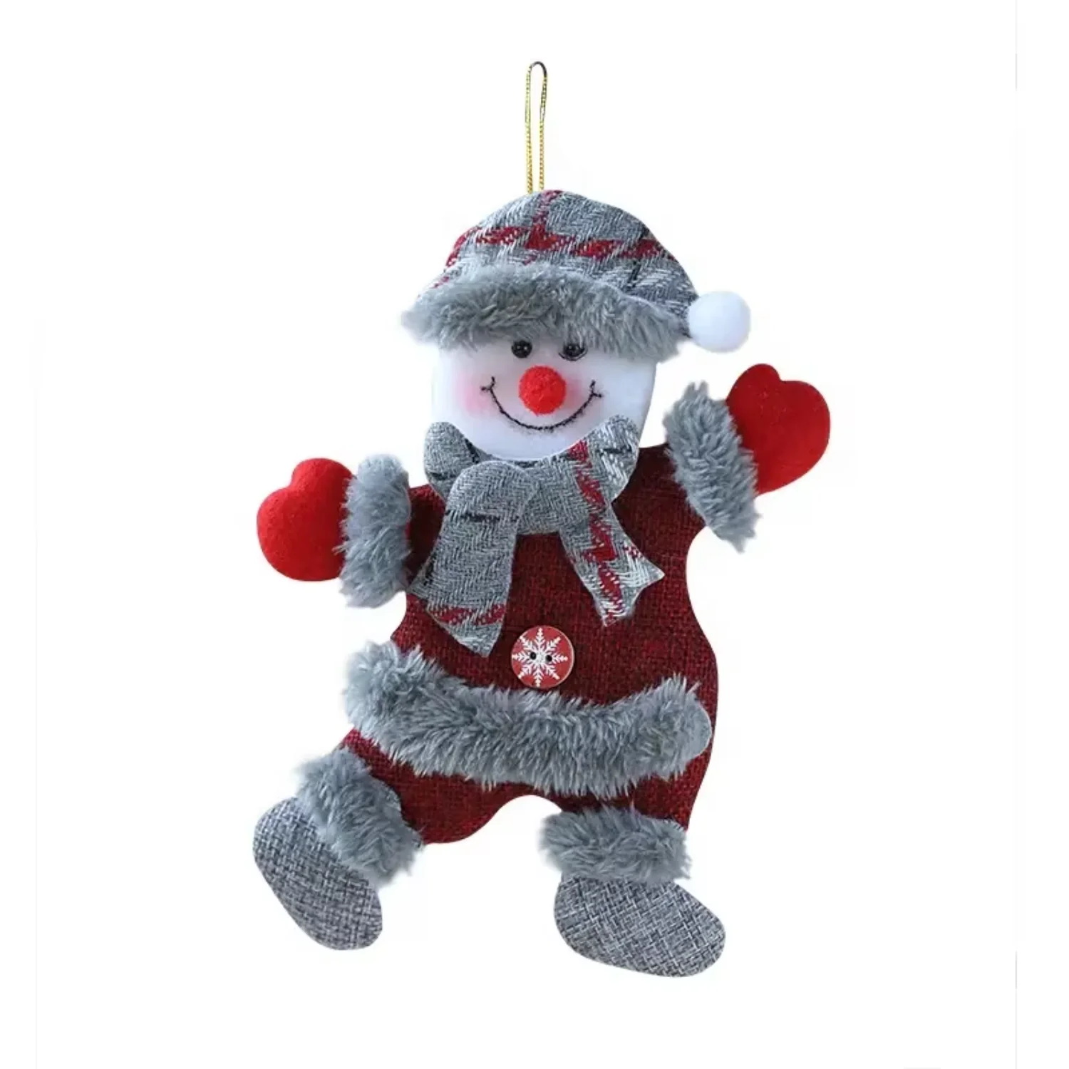 

Hot Selling Christmas Accessory Navidad Cute Doll Decoration Fabric Xmas Tree Pendant Gift Props