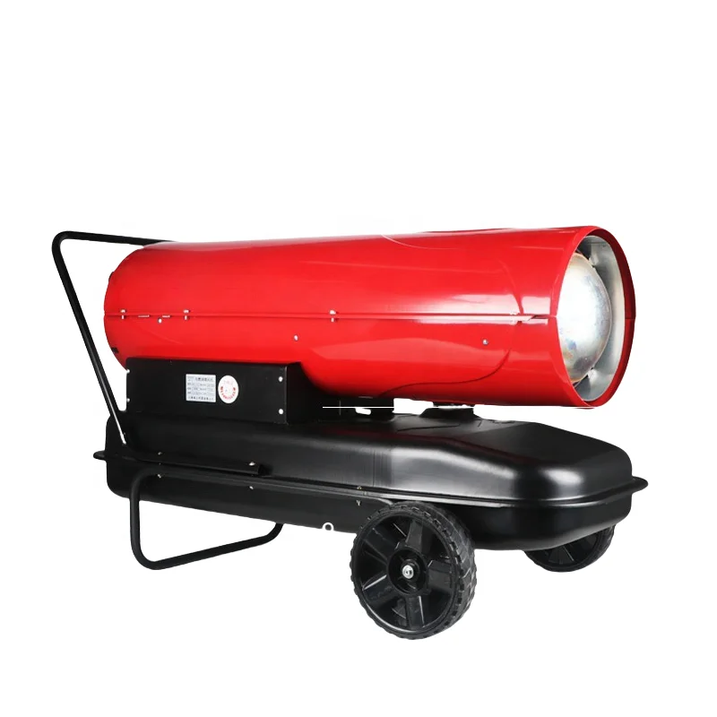 600㎡ Industrial Oil Heater Hand Push Mobile  Forced air Heater for Indoor Outdoor Construction