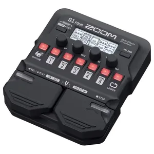 Zoom-G1 Guitarra Multi-Efeitos Processador, G1X FOUR, Expressão Pedal 10 principais vendas pedaleira zoom g1x on - №1