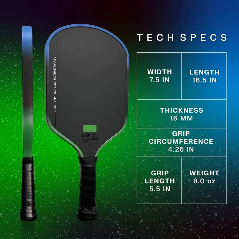Hyperion 3s Pickleball Paddle Latest Promotion Core Pickleball Paddle Efficient Control Maximum Sweet Zone Pickleball Paddle