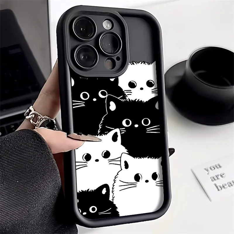 Casing ponsel potongan lucu untuk Samsung S25 S24 Ultra S25 S24 Plus S24 S22 Pro S23 S22 Ultra S20 S21 S23 FE A55 A33 penutup pelindung