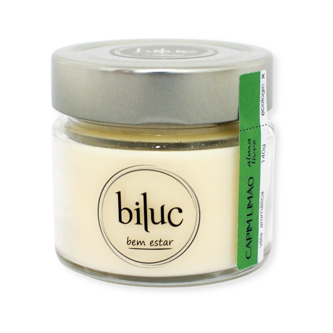 Aromatic Candle Biluc-Lemon Grass-Handmade Perfumed