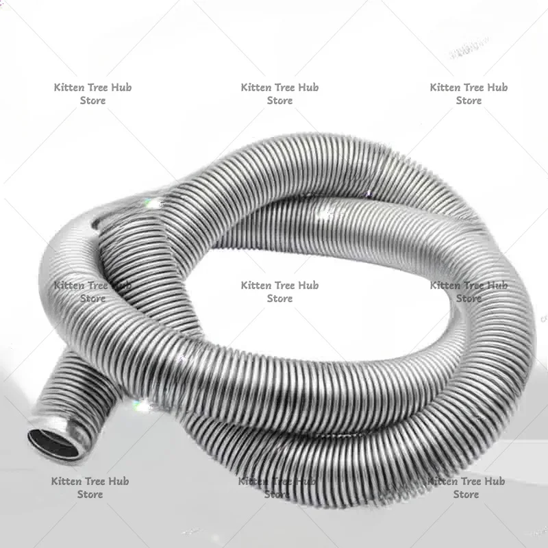 1 Meter 304 Stainless Steel Vacuum Corrugated Tube Flexible Telescopic Metal Hose KF16 KF25 KF40 KF50 for Vacuum System