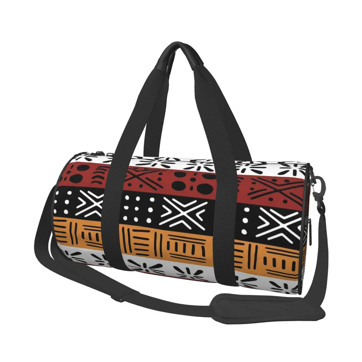 

Африканский Bogolan, Африка, этническое племенное искусство, большая спортивная сумка, многофункциональная дорожная сумка, сумки для фитнеса