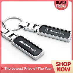 3D Metal Key Chain Car Interior Keychain Key Ring Holder For Mercedes Benz C180 W140 W201 W213 C300 W247 W108 A B C D M S Class