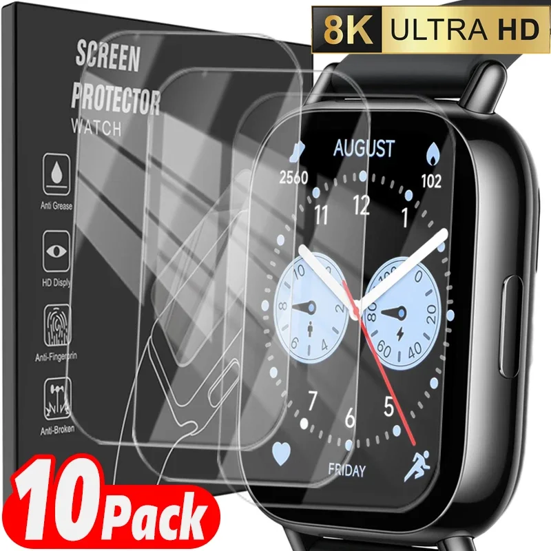 Tempered Glass Screen Protectors For Redmi Watch 5 Lite Anti-scratch Hard Smartwatch Films for Mi Redmi Watch5 Active HD Cover