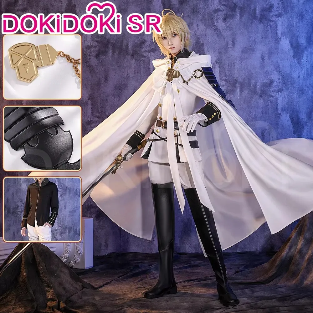 IN STOCK Mikaela Hyakuya Cosplay Costume Anime Seraph Of The End Cosplay DokiDoki-SR Men Mikaela Cosplay Costume Halloween