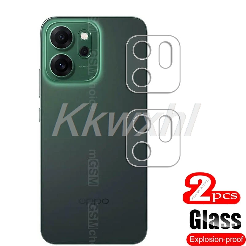 2PCS 9H 3D Camera Lens Film For OPPO Reno14 F 5G Reno14F Reno14Pro Reno 14 Pro 14F CPH2743 Tempered Glass Back Protector Cover