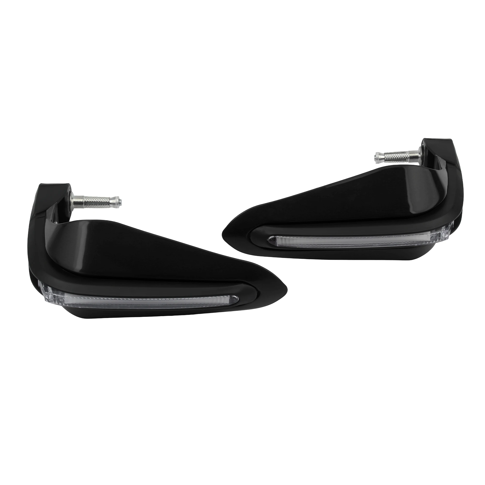 Motorrad-Handschutz mit LED-Blinklichtern, Handprotektoren für Lenker mit den meisten Durchmessern, ATV, Enduro, Motocross, Roller, Moped – Detail 4