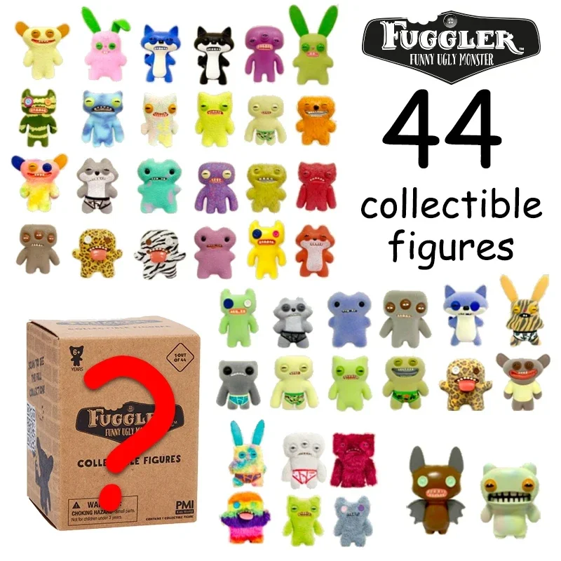 

Фигурка Fuggler, брелок, слепая коробка, уродливый зуб монстра, каскад, широкий глаз, ласка, анод, инопланетянин, коллекционная модель, аксессуары для игрушек, подарок